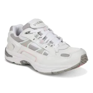 Vionic 23 Walk Classic Walking Shoes - White/Pink/Blue - 8.5
