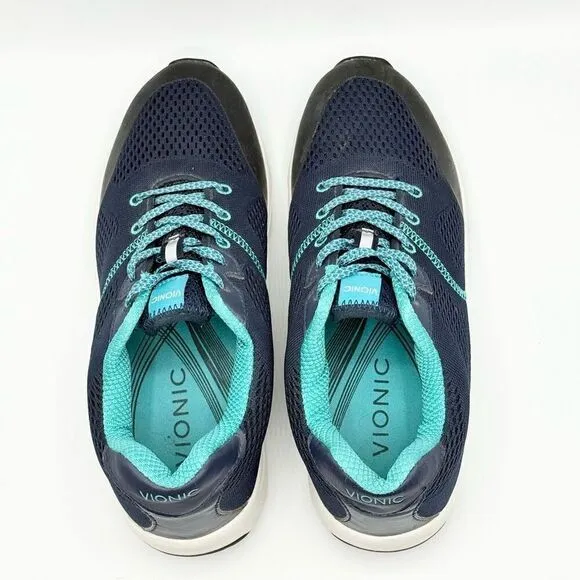 Vionic Action 335 Emerald Navy comfort shoes - Women’s US 7.5 Wide