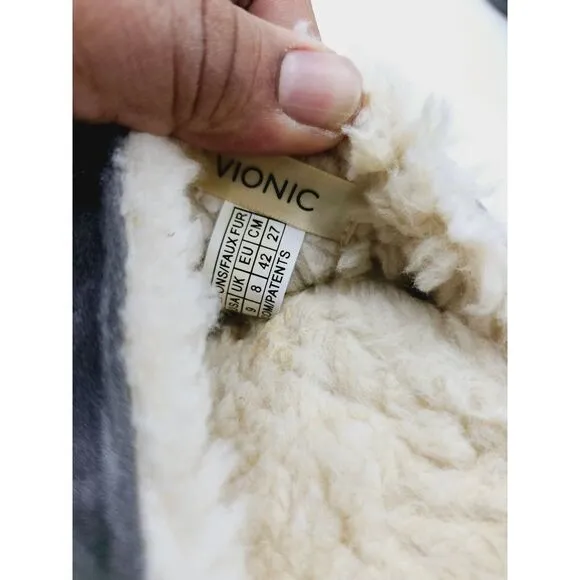 Vionic Men 9 Winter SlipOn