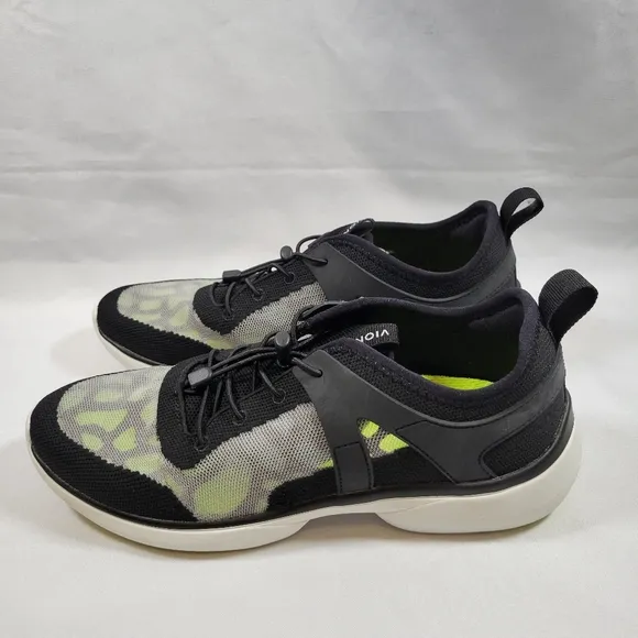 Vionic Sneakers Womens 8 Amalia Black White Mesh Walking Shoes