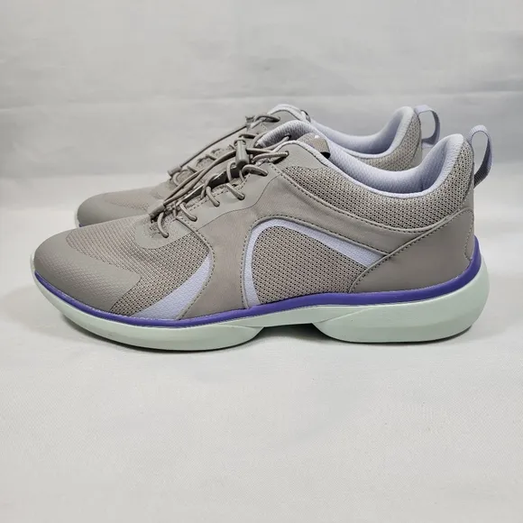 Vionic Sneakers Womens 9 Olessa Performance Fitness Running Shoes Gray Purple