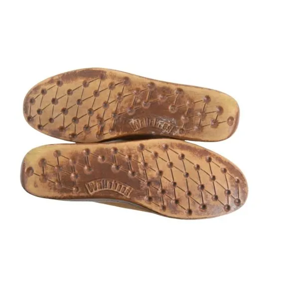 Vtg Wallabee Shoes, Leather Oxfords, Wallabee Stitchcraft Walking Shoes, Lace-Up