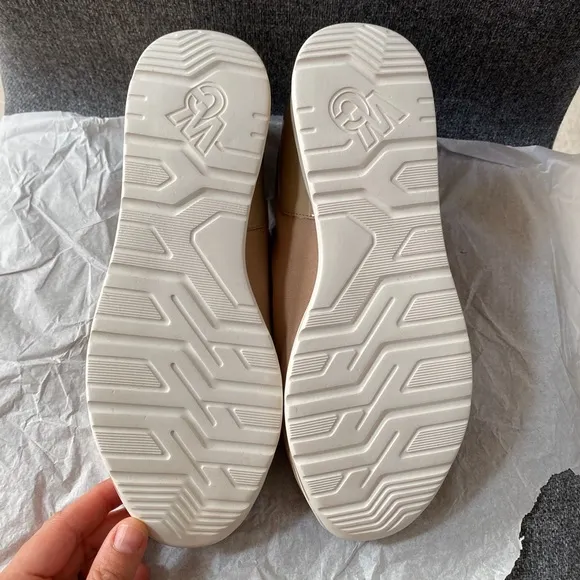 WALKING CRADLES Fabric Slip On Sneakers Shoes Wide