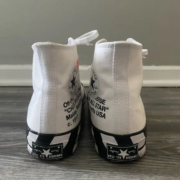 White High-Top Off-White x Converse