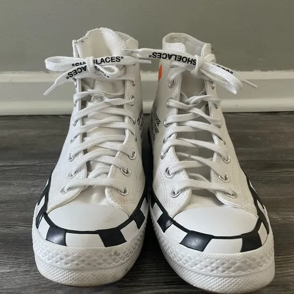 White High-Top Off-White x Converse