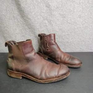 Wolverine 1000 Mile Boots Size 8 D Brown Leather Waterproof Chelsea Vintage