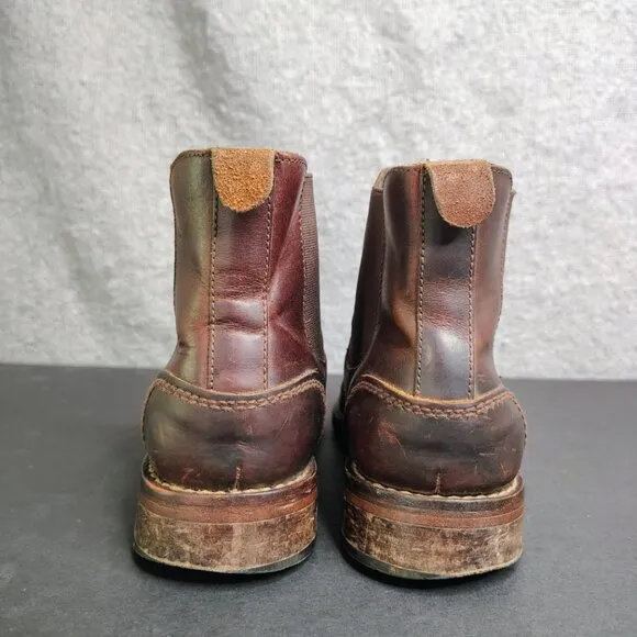 Wolverine 1000 Mile Boots Size 8 D Brown Leather Waterproof Chelsea Vintage
