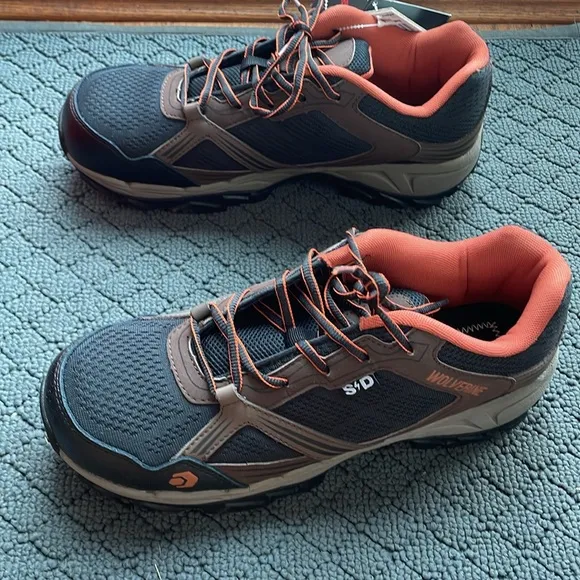 Wolverine Brown/black Rush ESD work shoes Men’s size 10.5 NWT