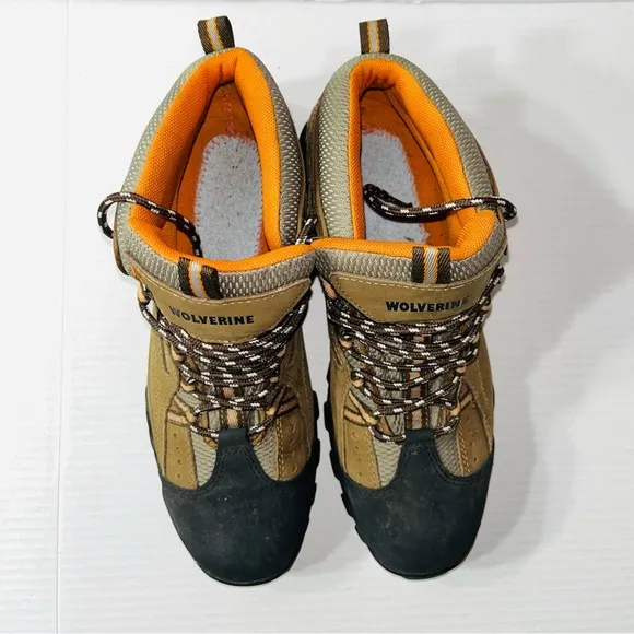 Wolverine Durant Boots Men’s 11.5 Brown Leather Waterproof Steel Toe Workwear