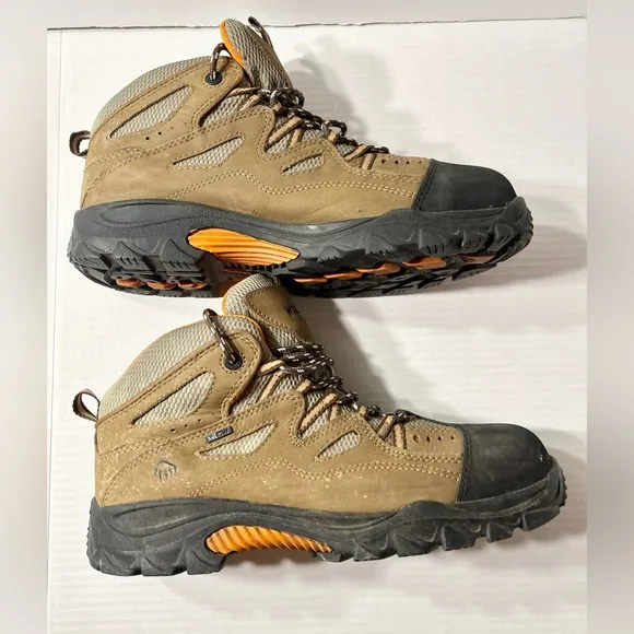 Wolverine Durant Boots Men’s 11.5 Brown Leather Waterproof Steel Toe Workwear