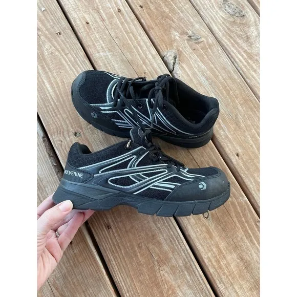 WOLVERINE JETSTREAM  MAX Resistant Shoes Composite Toe safety Work  size 7.5W