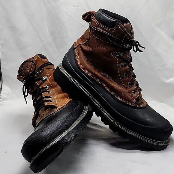 WOLVERINE LEATHER SUEDE FLOORHAND SWAMP 6IN STEEL-TOE WORK BOOT MENS 13 GUC