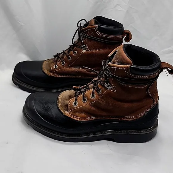 WOLVERINE LEATHER SUEDE FLOORHAND SWAMP 6IN STEEL-TOE WORK BOOT MENS 13 GUC