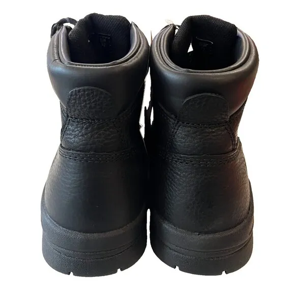 Wolverine Marquette 6&quot; Steel Toe EH Slip Resistant Black Work Boots sz 9 EW NEW