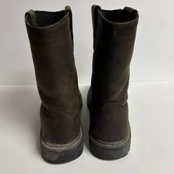 Wolverine Men’s Floorhand Wellington 10” Steel Toe Work Boots, Size 8 EW