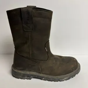 Wolverine Men’s Floorhand Wellington 10” Steel Toe Work Boots, Size 8 EW