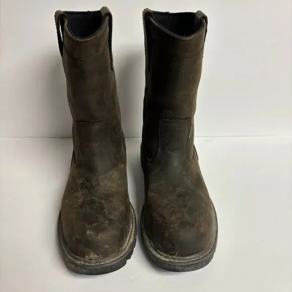 Wolverine Men’s Floorhand Wellington 10” Steel Toe Work Boots, Size 8 EW