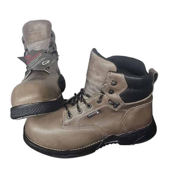 Wolverine Men's Hellcat Fuse DuraShocks UltraSpring  CarbonMax Work Boots 13 EW