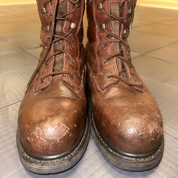 WOLVERINE MENS STEEL TOE WORK BOOTS 10M