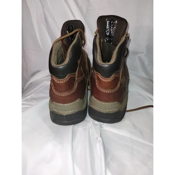 Wolverine Raider Durashocks Flex Shield Workboots Size 8EW Steel Toe