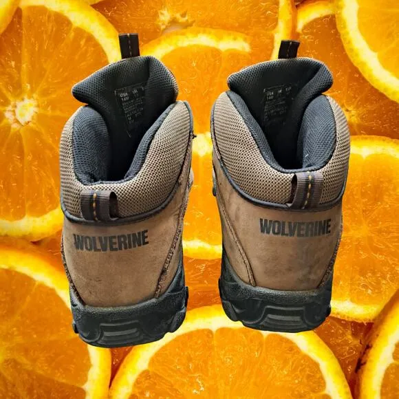 Wolverine‎ Steel Toe Boots Tan and Black Size 14