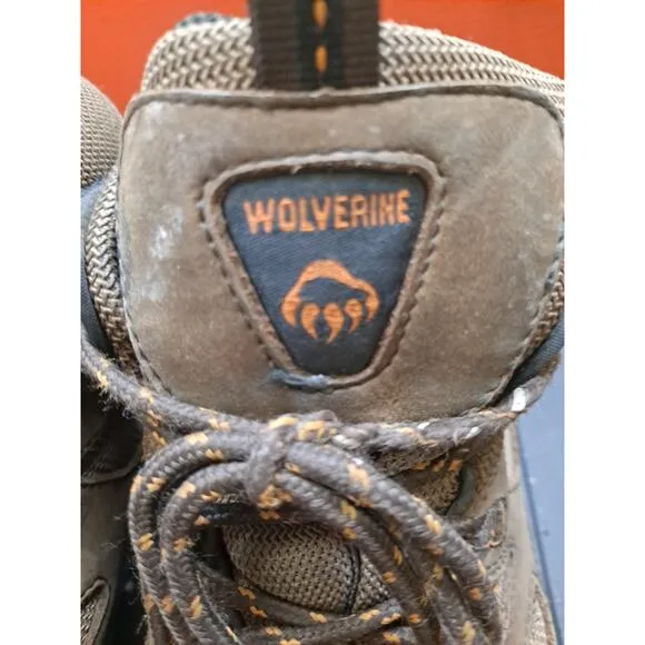 Wolverine‎ Steel Toe Boots Tan and Black Size 14