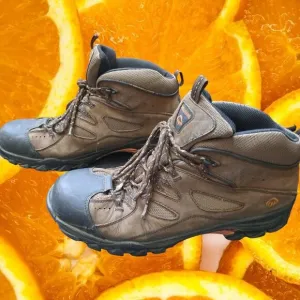 Wolverine‎ Steel Toe Boots Tan and Black Size 14