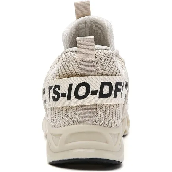Women Tan Athletic Shoes Walking Running Shoes Non-Slip Fashion Sneakers
