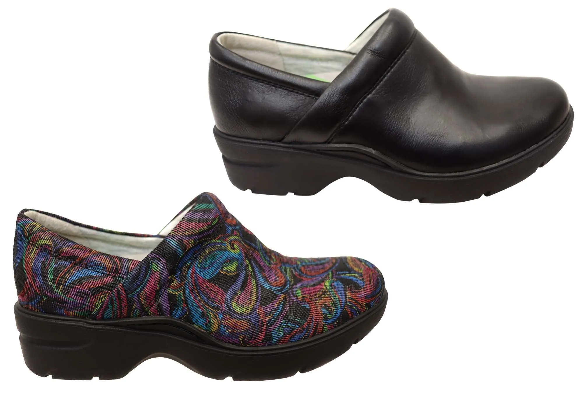 Womens Align Indya Slip On Leather Comfortable Arch Support Shoes