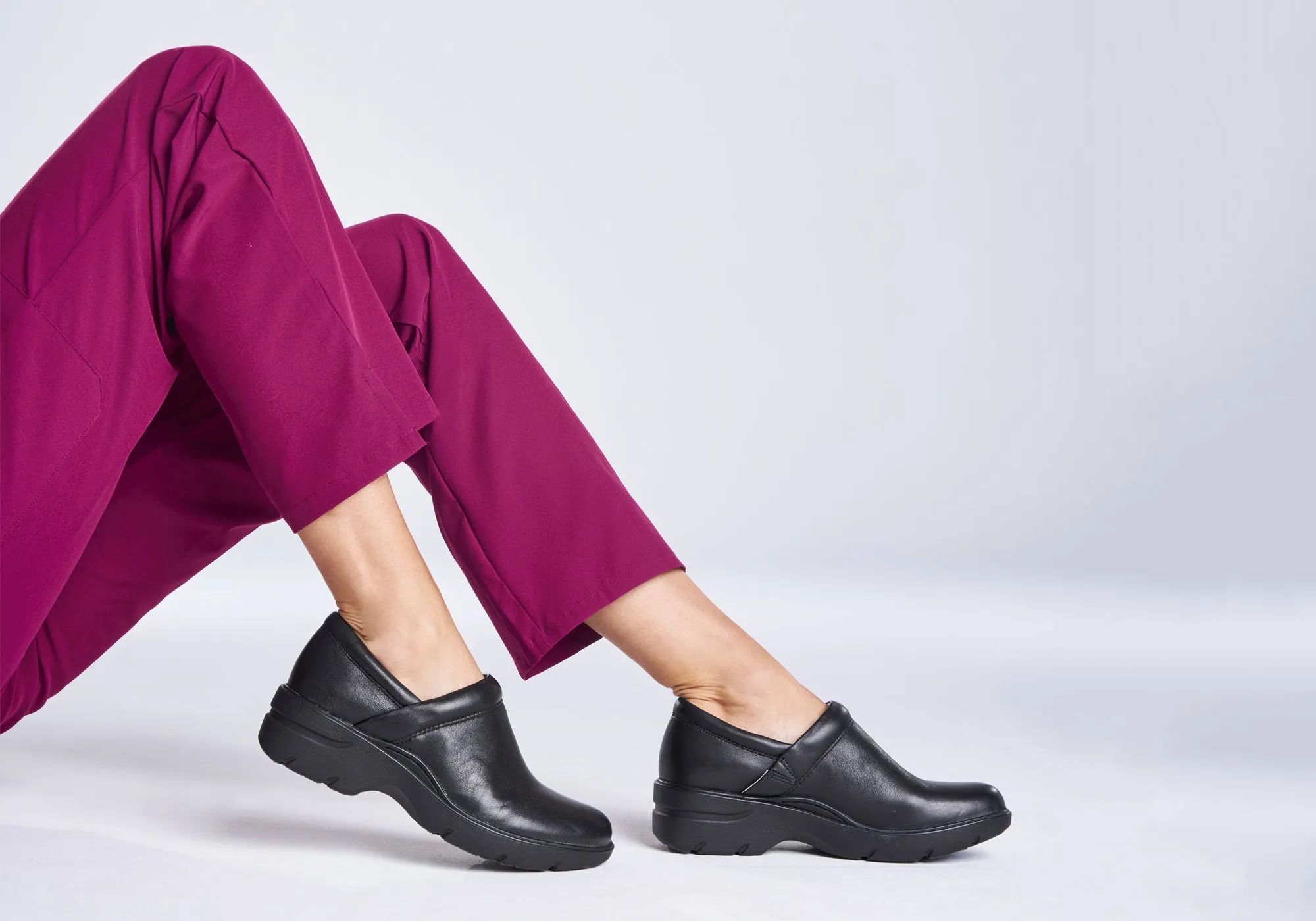 Womens Align Indya Slip On Leather Comfortable Arch Support Shoes