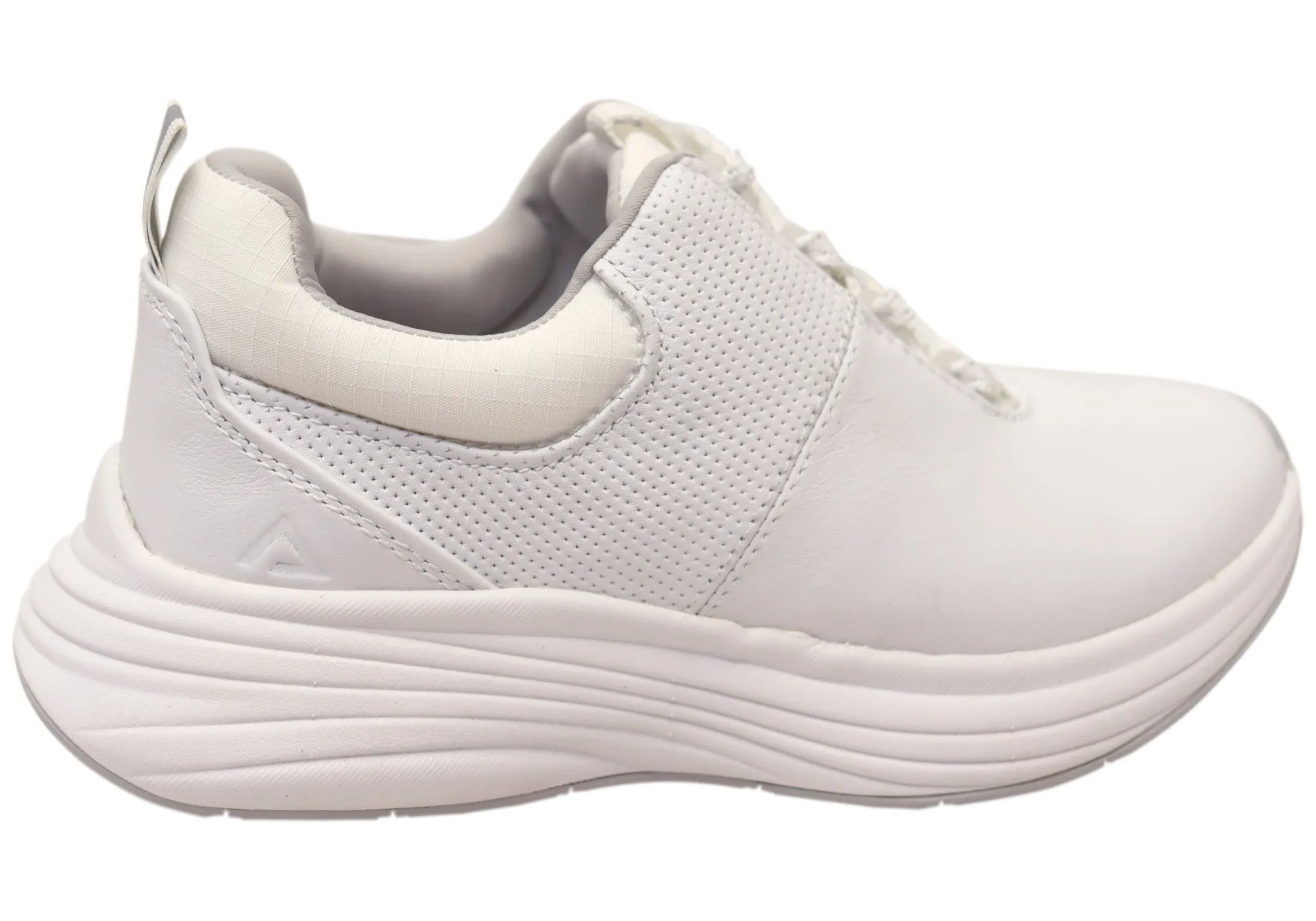 Womens Align Tulia Leather Wide Fit Arch Support Slip Resistant Shoes