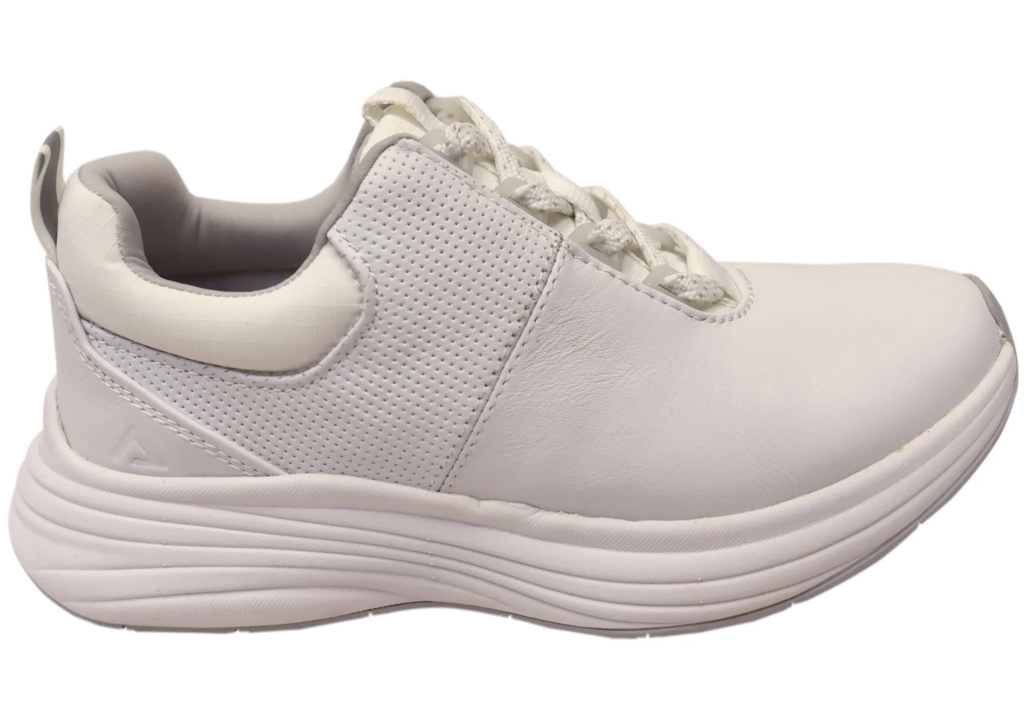 Womens Align Tulia Leather Wide Fit Arch Support Slip Resistant Shoes