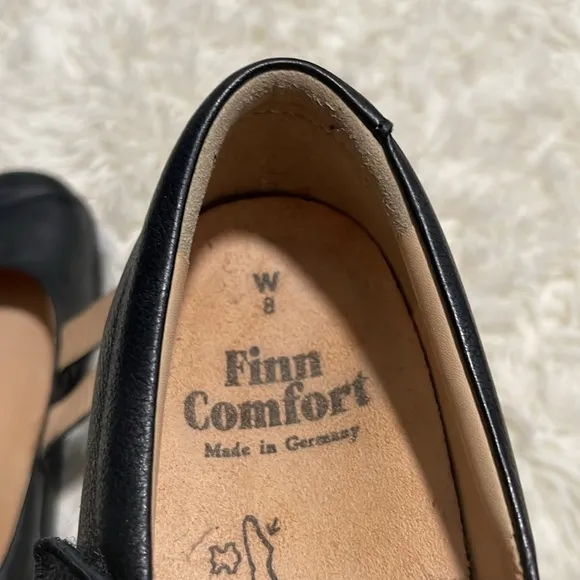 Women’s Finn Comfort Sacramento Leather Velcro Comfort Shoes, Made in Germany 8