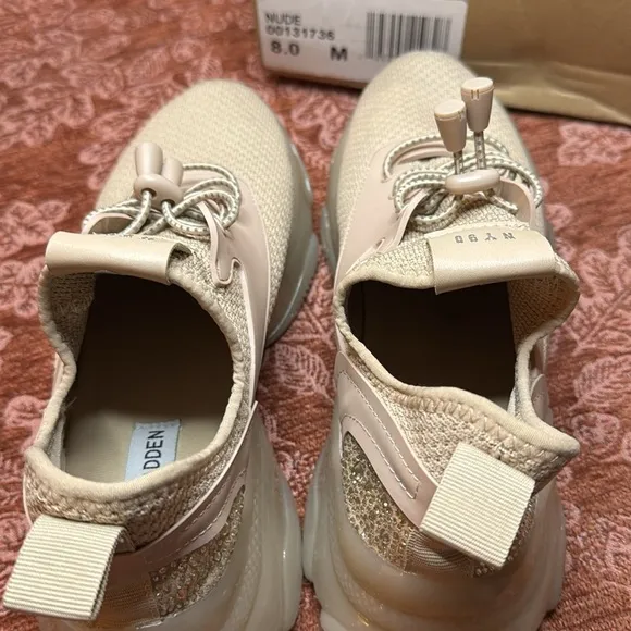Womens Steve Madden Myles Athletic Shoe - Blush Monochrome