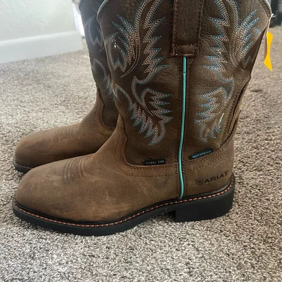 Work boots for women (steel toe)