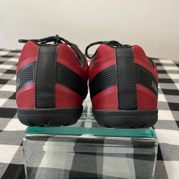 Xero Men's Mesa Trail II Hiking Shoes Size 12 Red Black Breathable Wide Toe Box