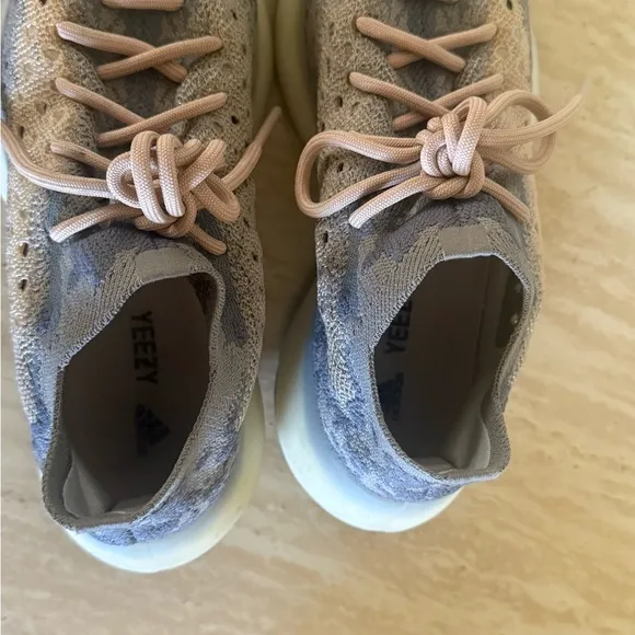 Yeezy Sneakers in Blue and Beige