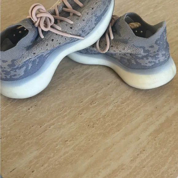 Yeezy Sneakers in Blue and Beige