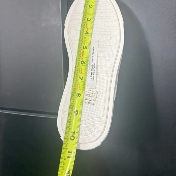 Zadig &amp; Voltaire NIB ZV1747 La Flash Low-Top‎ Platform Sneakers in FR38/US7 $398