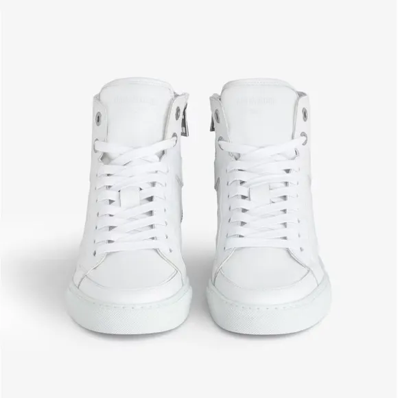 ZADIG &amp; VOLTAIRE ZV1747 High Flash Sneakers NIB