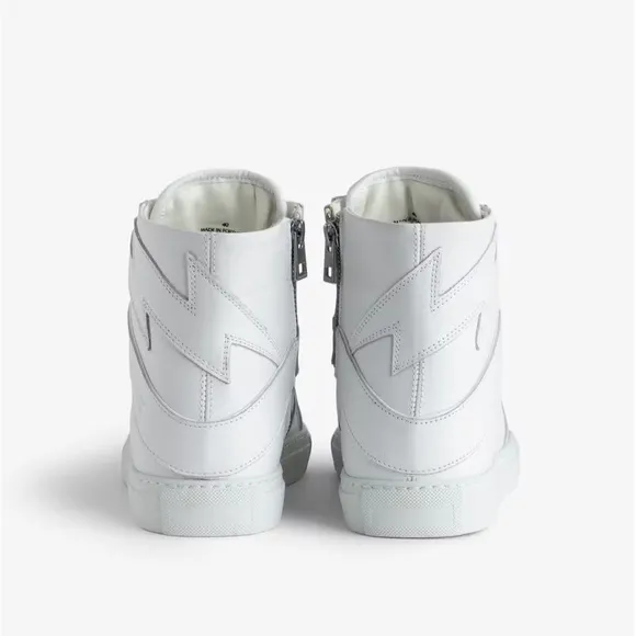 ZADIG &amp; VOLTAIRE ZV1747 High Flash Sneakers NIB