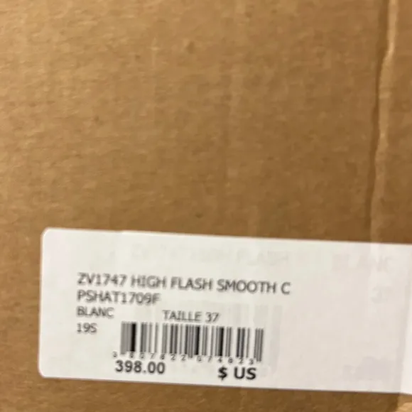ZADIG &amp; VOLTAIRE ZV1747 High Flash Sneakers NIB
