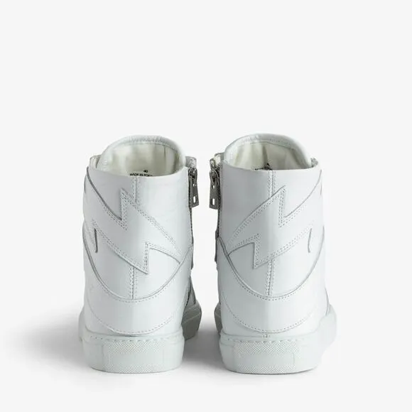 Zadig &amp; Voltaire ZV1747 High Flash Sneakers size 40 new in box