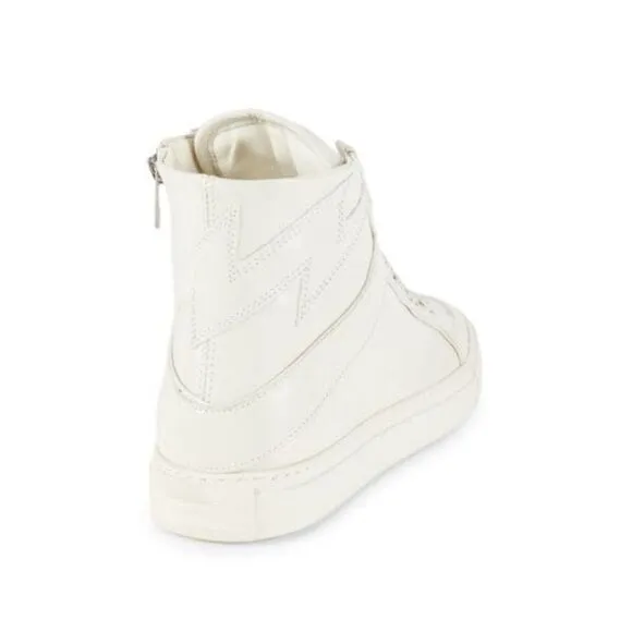 Zadig &amp; Voltaire ZV1747 High Flash vintage patent Sneakers size 39 new in box
