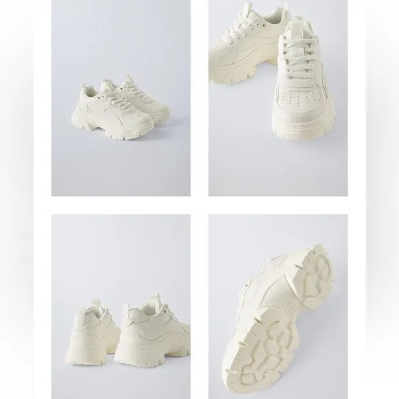 Zara girl chunky sole sneakers. Size 5 (9.3inches)