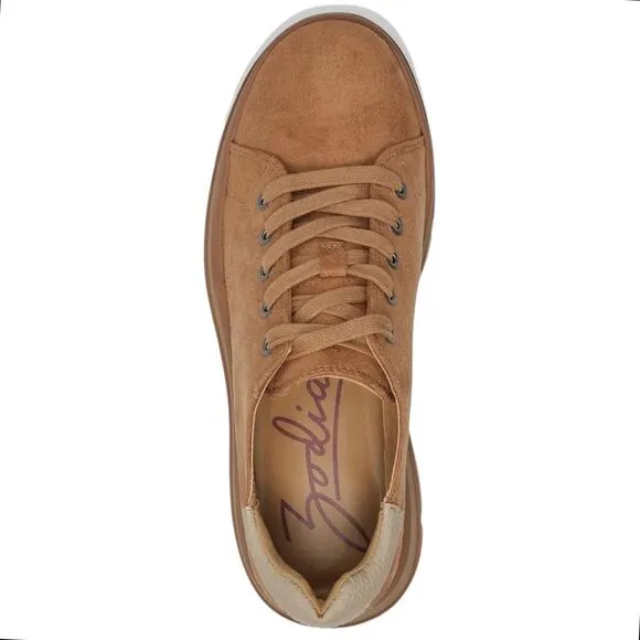 Zodiac Women's Bea Platform Lace Up Chunky Sneakers Brown Size 5